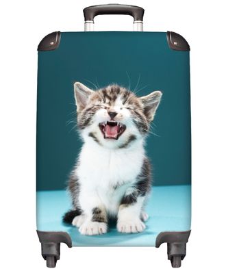 Kinderkoffer - Kindertrolley - Reisegepäck - Koffer - Tiere - Kinder - Katze