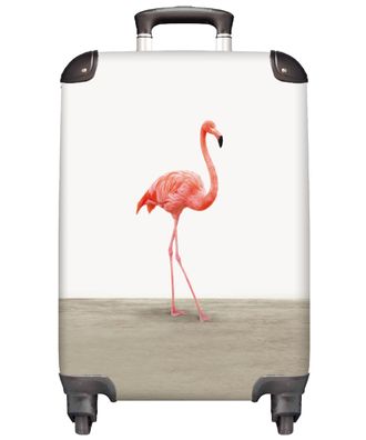 Koffer - Handgepäck - Flamingo - Kinder - Rosa - Rollkoffer - Kleine Reisekoffer