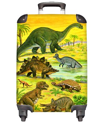 Trolleys - Kinderkoffer - Koffer mit 4 Rollen - Reisen - Junge - Dinosaurier - Ferien