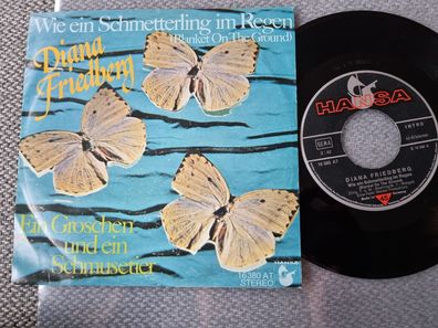 Diana Friedberg - Wie ein Schmetterling im Regen 7'' Vinyl Germany
