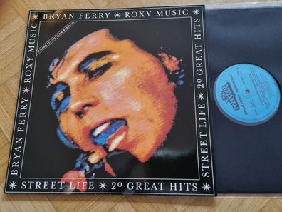 Bryan Ferry/ Roxy Music - Street Life/ 20 Great Hits 2x Vinyl LP Germany
