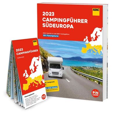 ADAC Campingführer Südeuropa 2023 Buch rot 978-3-98645-029-8