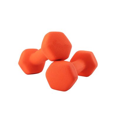 Hansiro 2er-Set Kurzhanteln 2 x 1,5 kg Orange