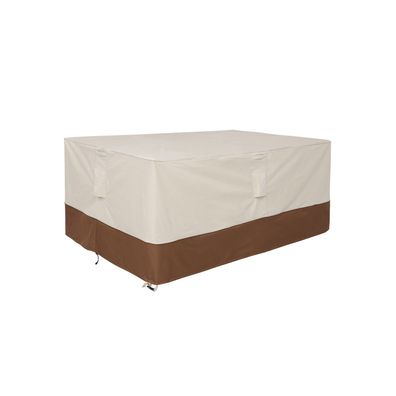 Hansiro Abdeckung für Gartenmöbel 240 x 140 x 90 cm Beige