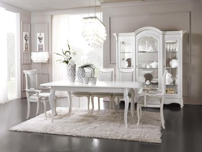 Italienische Wohnzimmer Möbel Esstisch Tisch bis 6 Personen Tische Barock Rokoko