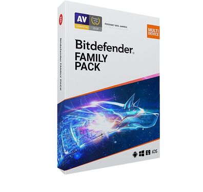 Bitdefender Family Pack 15 Geräte 1 Jahr Multi-Device ESD Lizenz Code per E-Mail