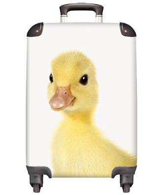 Koffer Handgepäck Trolley Rollkoffer - Ducky - Schnabel - Gelb - Kinder
