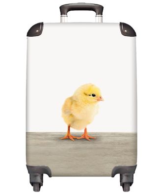 Koffer Handgepäck Trolley Rollkoffer - Kleines Huhn - Gelb - Kinder