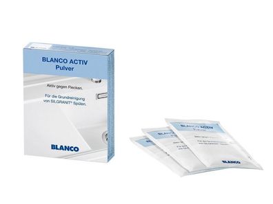 106,54€/ kg) Blanco Activ Reiniger für Granitspülen 3Tüten a 25g Silgranit Spüle