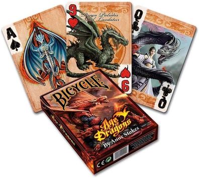 Bicycle® - Kartendeck Anne Stokes Age of Dragons Spielkarten Pokerkarten Karten