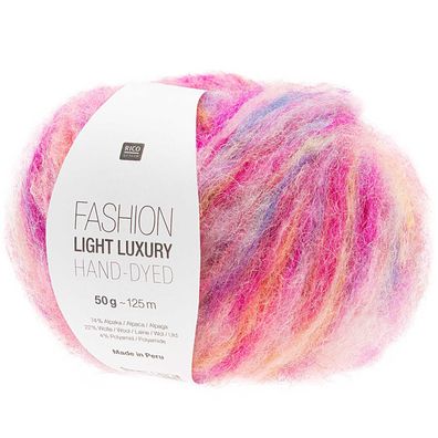 50g "Fashion Light Luxury hand dyed" - leichte Wolle mit Alpaka