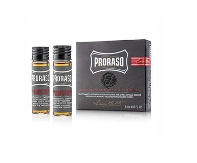 Proraso Hot Treatment Wood and Spice 4 x 17 ml