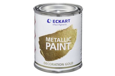 Eckart Metalleffektlack Deko 0,125 Liter gold