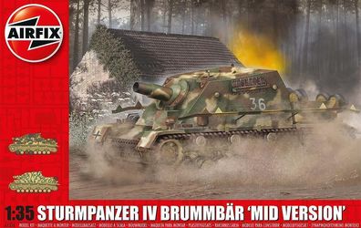 Airfix Sturmpanzer IV Brummbär Panzer in 1:35 1501376 Airfix A1376