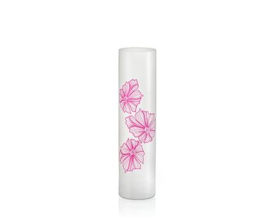 Vase Spring weiß rosé S1702 Kristallvase 240 mm Dekovase