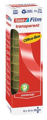 tesa transparent Office-Box 10m x 15mm 10 Rollen