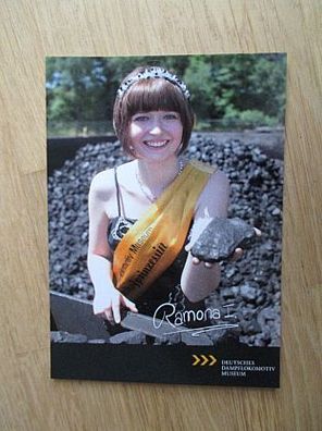 Kohlenhofprinzessin 2014 Ramona I. - Autogramm!!!
