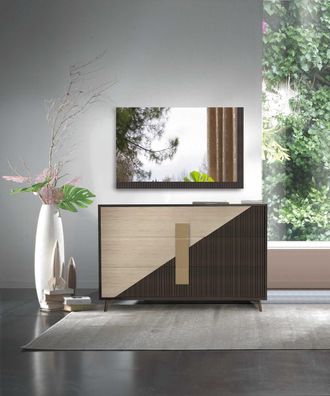 Design Kommode Kommoden Holz Anrichte Moderne Sideboard Hoch Schrank Neu