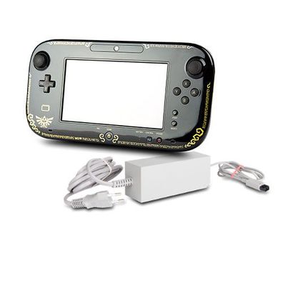 Original Nintendo Wii U WII-U Gamepad Controller ZELDA Edition in Schwarz + ORIGIN...