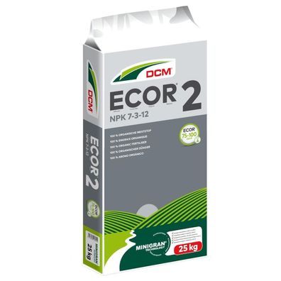 Cuxin DCM ECOR® 2 NPK 7-3-12 25 kg Dünger organisch Gemüsedünger Naturdünger