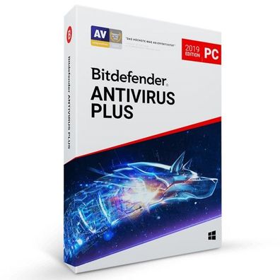 Bitdefender Antivirus Plus (verschiedene Varianten) Multi-Device ESD Lizenz Code