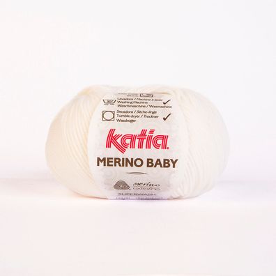 50g "Merino Baby"-Feinstes & besonders weiches Merino-Rohgarn