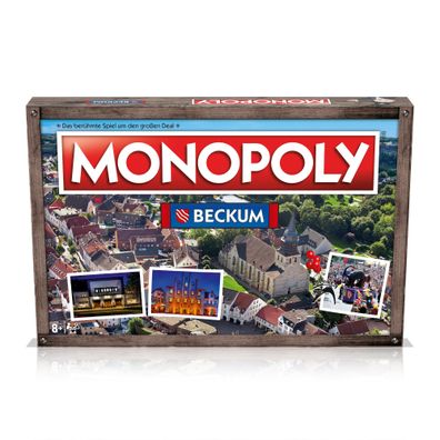 Monopoly - Beckum Brettspiel Gesellschaftsspiel Cityedition deutsch Spiel Stadt
