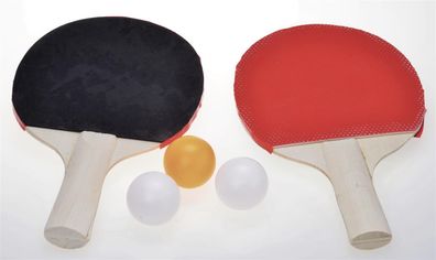 Filmer 20423 Tischtennis-Set - 2 Schläger/ 3 Bälle