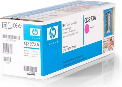 Original HP Q3973A / 123A, für Color Laserjet 2840 AIO Premium Drucker-Kartusche, ...
