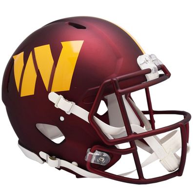 NFL Washington Commanders Authentic Full Size Helm Speed Footballhelm Helmet
