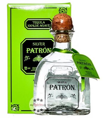 Patron Silver Tequila (40 % vol., 0,7 Liter) (40 % vol., hide)