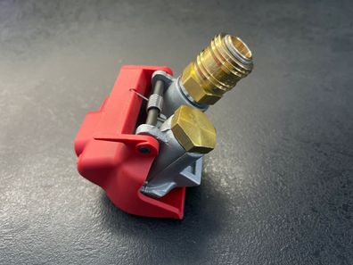 Duomatic Kupplung Rot mit Druckluftkupplung Luftanschluß LKW Traktor Schlepper