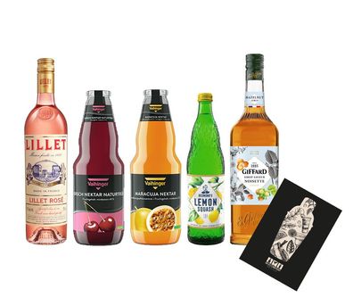 Lillet Noisette Winter Special - Lillet Rose 0,75l (17% VOL) Wintercocktail