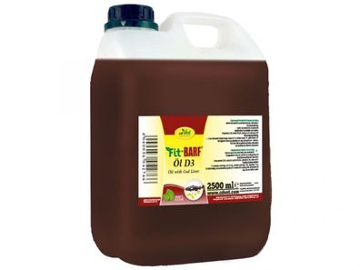 Fit-BARF Öl D3 Ergänzungsfuttermittel 2,5 Liter