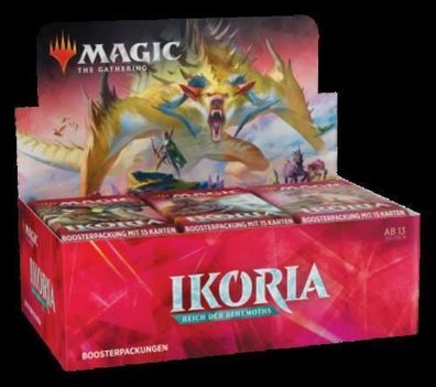 Magic the Gathering Ikoria: Lair of Behemoths Booster Box / Display englisch - M