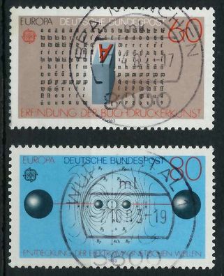 BRD BUND 1983 Nr 1175-1176 zentrisch gestempelt X830596