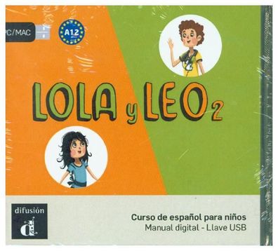 Lola y Leo - Llave USB. Vol.2 Curso de espa&ntilde; ol para ni&ntild