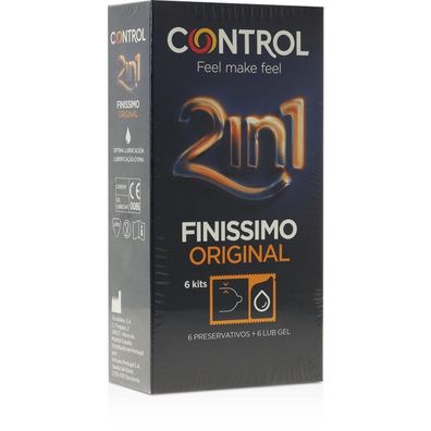 VERY FINE DUO Control + Lubricant 6 UNITS