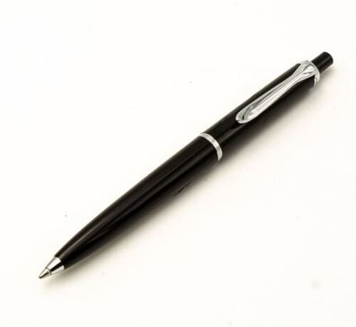 Pelikan K100 Schwarz Silber NOS old style Kugelschreiber Ballpoint-pen W.-German