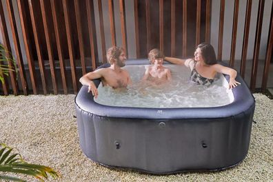 MSpa Whirlpool Otium 185x185x68cm Schwimmbad Pool Outdoor Massage Aufblasbar