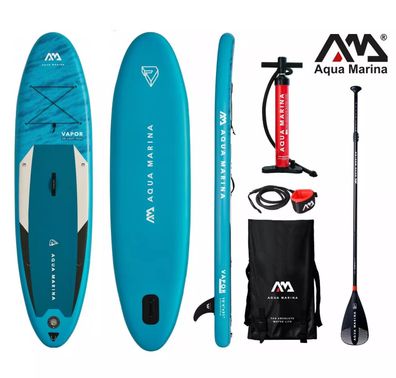 Aqua Marina Stand Up Paddle Vapor 315x79cm Board Brett Schwimmen Sport Fitness