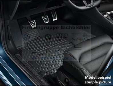 Original VW Gummi Fussmatten vorn + hinten VW Golf Sportsvan 517061500A 82V