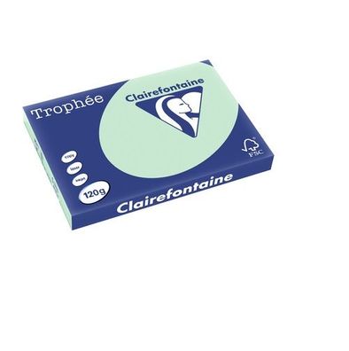 Clairefontaine Trophée Pastell, A3 120g, 250 Blatt - Grün