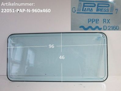 Wohnwagenfenster Parapress G7 PPB-RX D2162 ca 96 x 46 (Lagerware -> Neue Ware mit ...