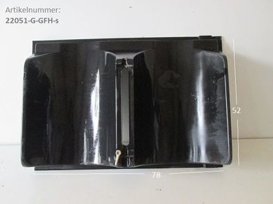 Gasflaschenhalterung für 2x 11 kg in schwarz (gebraucht) für Wohnwagen/ Wohnmobil