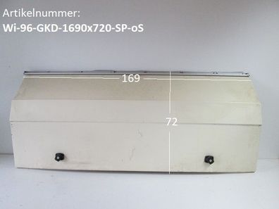 Wilk Gaskastendeckel ca 169 x 72 gebraucht (zB 661TFB BJ96) ohne Schlüssel, Sonder...