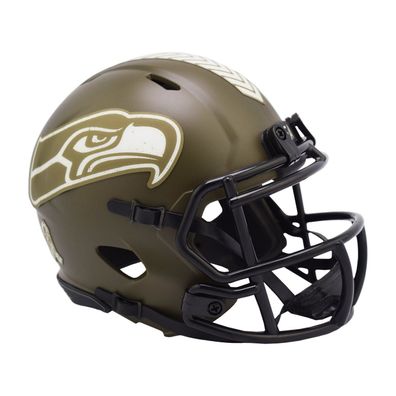 NFL Mini Helm Seattle Seahawks Salute Speed Riddell Footballhelm Football