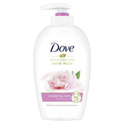 Dove Hand Wash Moisturising Renewing Care Liquid Soap - Pfingstrose