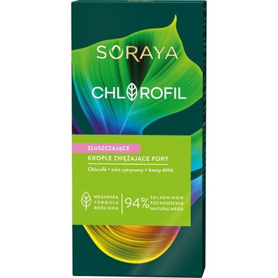 Soraya Chlorophyll Exfoliating Pore Narrowing Drops für junge Haut