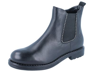 Bugatti Janika Damen Stiefelette schwarz/ Glattleder